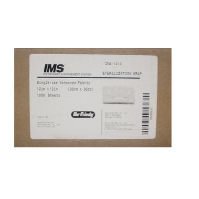 Hu-Friedy IMS Autoclave Sterilization Wrap, 12" x 12", 1000 Sheets/Box, IMS-1213 thumbnail 12