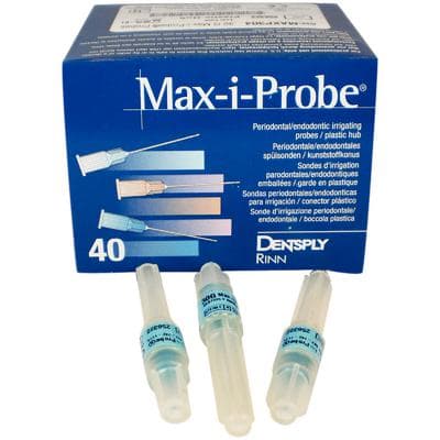 Max-i-Probe Endodontic/Periodontal Irrigation Probes, #30, 30 Ga x 1", Blue, 40/Pk, MAXP304 thumbnail 19