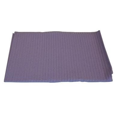 Crosstex Polyback Patient Bibs, 3-Ply Paper/1-Ply Poly, Lavender, 13" x 19", 500/Case, WPXLV thumbnail 11