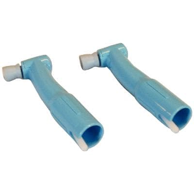 Young Contra Petite Web LF Disposable Prophy Angle, Firm Blue Webbed Cup, Latex-Free, 1200/Pk, 154712 thumbnail 13