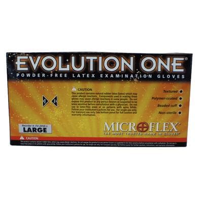 Evolution One Latex Examination Gloves, Powder-Free, Non-Sterile, Textured, Large, Natural, 100/Box, EV-2050-L thumbnail 14