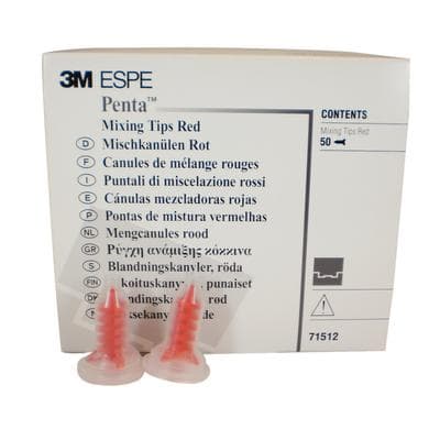 3M Penta Mixing Tips, Red, 50/Pkg, 77949 thumbnail 17