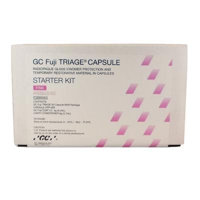 GC Fuji TRIAGE Glass Ionomer Sealant & Surface Protectant Capsule Starter Kit, Pink, 50 Capsules (0.13 mL), #439990 thumbnail 18