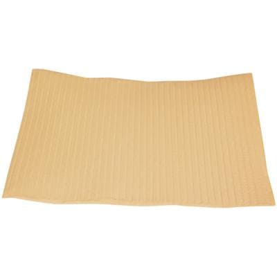Crosstex Econoback Patient Bibs, 2-Ply Paper + 1-Ply Poly, 13" x 19", Peach, 500/Case, WEXPE thumbnail 9