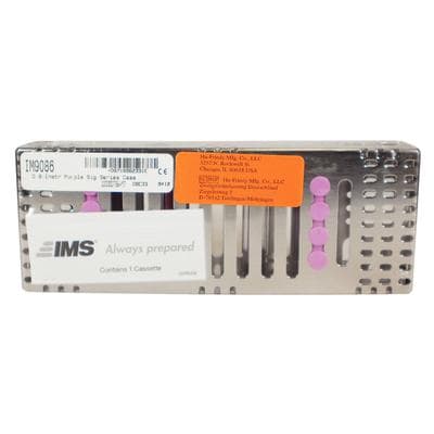 Hu-Friedy IMS Signature Series Double-Decker Cassette, 8-Instrument, Two-Tier, Lavender, 3" x 8" x 1.5", 1/Pk, IM9086 thumbnail 10