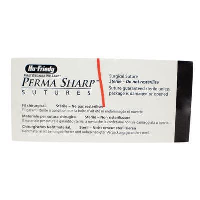 Hu-Friedy Perma Sharp PGA Absorbable Braided Suture, 3-0, Violet, 18", C-6 Reverse Cutting Needle, 3/8 Circle, 12/Box, PSN393V thumbnail 13
