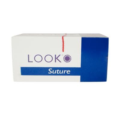 Look Chromic Gut Absorbable Suture, 4-0, 18"/45 cm, C-3 Precision Reverse Cutting Needle, 3/8 Circle, 12/Pk, 595B thumbnail 16