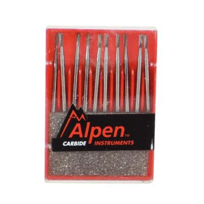 Alpen® Carbide Operative & Surgical Bur, FGOS, #558, Crosscut Straight Fissure, 1.2 mm, 10/Pk, R500558 thumbnail 9