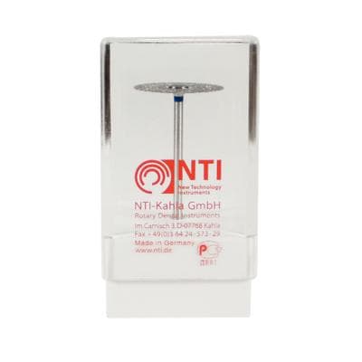 NTI Superflex Diamond Disc, HP Handpiece Shank, Double-Sided, Perforated, Coarse, Green, 22 mm Diameter, 0.25 mm Thickness, D405-220C, 1/Pkg thumbnail 10