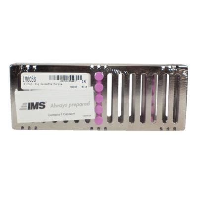 Hu-Friedy IMS Signature Series Exam Cassette, 5-Instrument Capacity, 3" x 8" x 1.25", Purple, IM6056 thumbnail 8