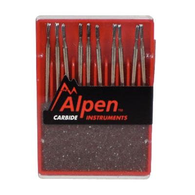 Alpen Surgical Carbide Bur, FGOS, #1558, Round End Cross Cut Fissure, 1.2 mm, 10/Pk, R501558 thumbnail 9
