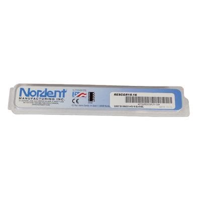 Nordent Classic Gracey Curette #15-16, Double-Ended, DuraLite Round Handle, Stainless Steel, Each thumbnail 8