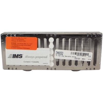 Hu-Friedy IMS Signature Series Exam Cassette, 5-Instrument, White, 3" x 8" x 1.25", 1/Pk, IM6052 thumbnail 10