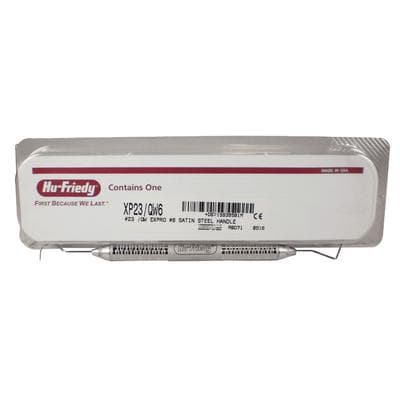 Hu-Friedy Qulix Color-Coded Expro, 23/Williams, #6 Satin Steel Handle, Double-Ended, XP23/QW6 thumbnail 16