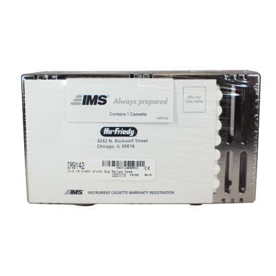 Hu-Friedy IMS Signature Series Double-Decker Cassette, 14-Instrument Capacity, White, 4.5" x 8" x 1.5", IM9142 thumbnail 10