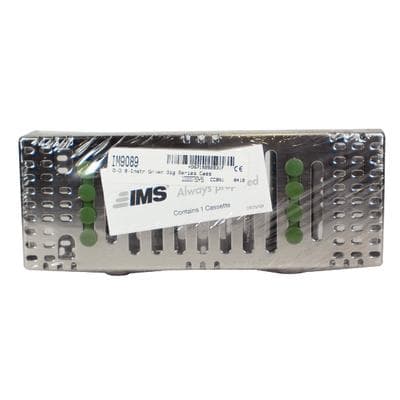 Hu-Friedy IMS Signature Series Double-Decker Cassette, 8-Instrument Capacity, Green, 3" x 8" x 1.5", IM9089 thumbnail 8