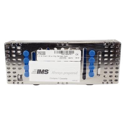 Hu-Friedy IMS Signature Series Double-Decker Cassette, 8-Instrument Capacity, 3" x 8" x 1.5", Blue, IM9088 thumbnail 9