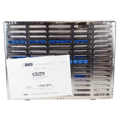 Hu-Friedy IMS Signature Series Cassette, 16-Instrument, Large, Blue, Stainless Steel, 1/Pk, IM4168 thumbnail 11