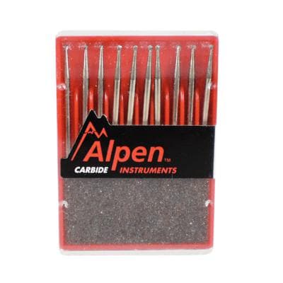 Alpen FGOS Carbide Surgical Bur, Round, #2, 1.0 mm, Friction Grip, 10/Pk, R500002 thumbnail 15