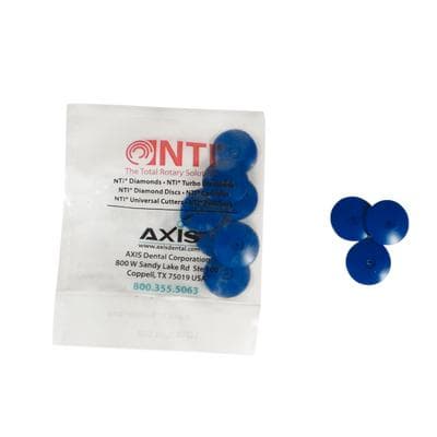 NTI Silicone Polishers, Unmounted, Knife Edge, #170, 17 mm, Blue, Medium Grit, 10/Pk, P0411-170 thumbnail 7