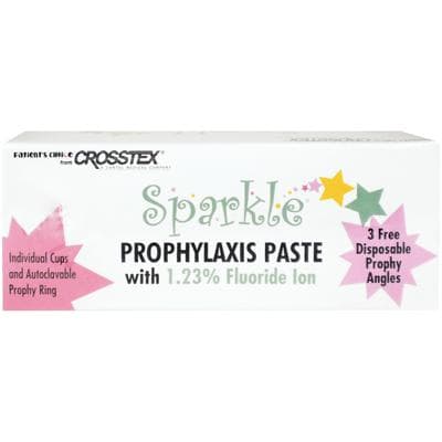 Sparkle Prophy Paste with Fluoride, Medium Grit, Bubble Gum, Single-Use Cups, 200/Pk, UPMBG thumbnail 7