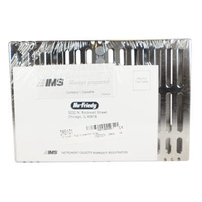 Hu-Friedy IMS Signature Series Small Instrument Cassette, 8-Instrument with Accessory Area, Yellow, 5.5" x 8" x 1.25", IM5085 thumbnail 9