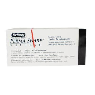 Hu-Friedy Perma Sharp PGA Absorbable Suture, 5-0, Undyed Braided, C-3 Premium Reverse Cutting Needle, 3/8 Circle, 18", 12/Box, PSN493V thumbnail 9