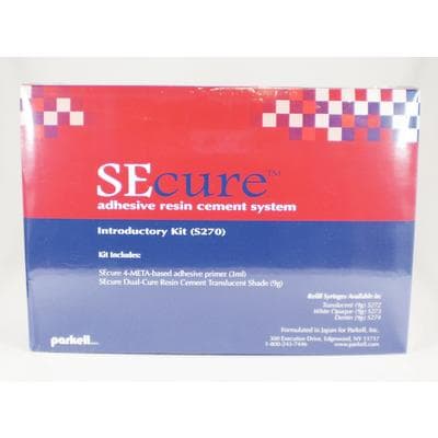 SEcure Adhesive Resin Cement System, Introductory Kit, Translucent, S270 thumbnail 18