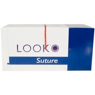 LOOK™ PolySyn™ Absorbable Braided Suture, 5-0 PGA, Undyed, C-6 Reverse Cutting Needle, 3/8 Circle, 27", 12/Pkg, 421B thumbnail 11