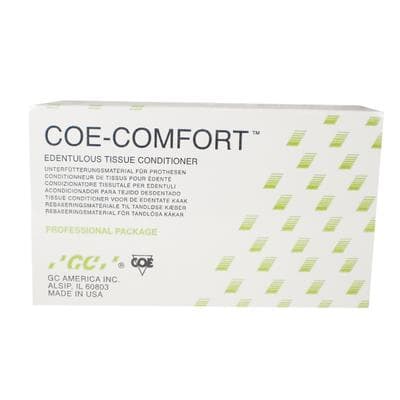 Coe-Comfort Self-Cure Chairside Edentulous Tissue Conditioner, Professional Package, 6 oz Powder & 6 oz Liquid, 341001 thumbnail 24