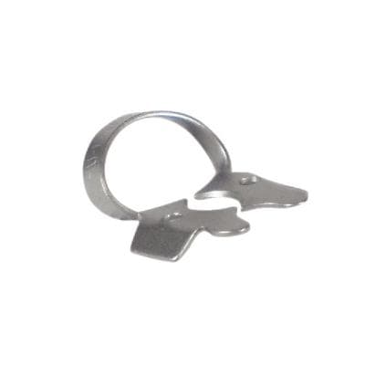 Hu-Friedy Satin Steel Rubber Dam Clamp #3, Winged, Small Lower Molars, RDCM3 thumbnail 12