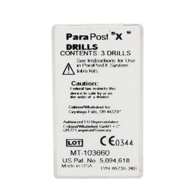ParaPost X-System Two-Fluted Drills, Size 4.5, 0.045", Blue, 1.14 mm, 3/Pk, P4245 thumbnail 18