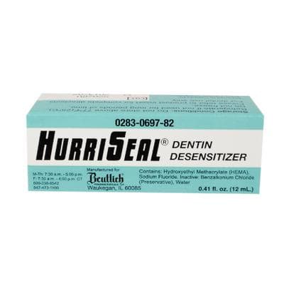 HurriSeal Dentin Desensitizer, 12 mL (0.41 fl. oz.) Bottle, HEMA-Based, 0283-0697-82 thumbnail 5