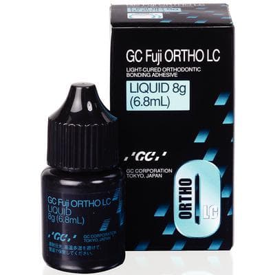 GC Fuji ORTHO LC Light-Cure Resin-Reinforced Glass Ionomer Orthodontic Cement, Liquid Refill, 6.8 mL / 8 g Bottle, 000030 thumbnail 16