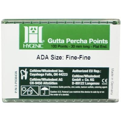 Hygenic Gutta Percha Points, Fine-Fine (FF), Pink, Conventional, 28mm, 100/Pkg, H01222 thumbnail 16
