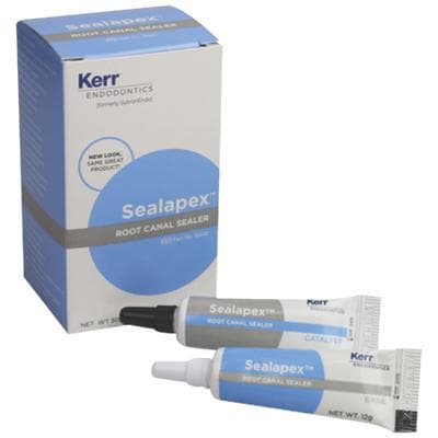 Sealapex Non-Eugenol Calcium Hydroxide Root Canal Sealer, Standard Kit, 12 g Base, 12 g Catalyst, Mixing Pad, 18432 thumbnail 25