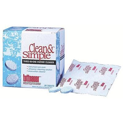 Clean & Simple Ultrasonic/Enzymatic Cleaning Tablets, 64/Pk, CS0064 thumbnail 15