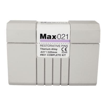 Max Restorative Pins, Titanium Alloy, Complete Kit, 0.021" (0.525 mm), Purple, M21 thumbnail 18