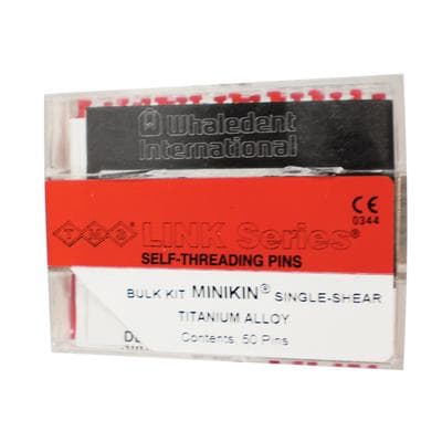TMS Link Series Minikin Single Shear Titanium Alloy Pins, Red, 0.017"/0.425 mm, Bulk Kit, 50/Pk, L-812 thumbnail 12