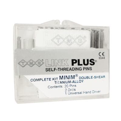 TMS Link Plus Self-Threading Parapulpal Pins, Titanium Alloy, Double Shear, Minim Silver, 0.021", 2-in-1 Complete Kit, L841 thumbnail 12