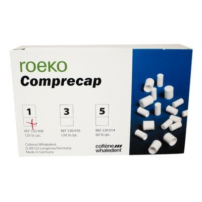 Roeko Comprecap Compression Caps, Refill, Size 1, Small, 7 mm, 120/Pk, 530008 thumbnail 12
