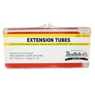 HurriCaine Topical Anesthetic Spray Disposable Extension Tubes, 200/Pk, 0283-1185-20 thumbnail 11