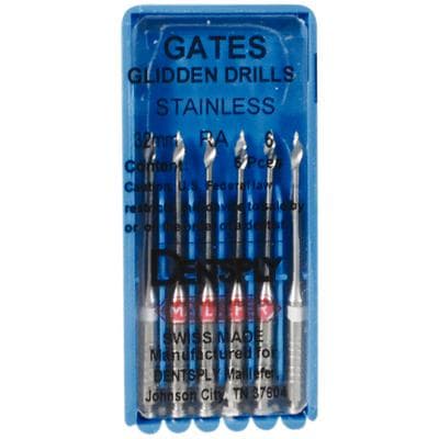 Dentsply Maillefer Gates Glidden Drills, Stainless Steel, #6 (White), 32mm, Right Angle, 6/Pk, 671505 thumbnail 11