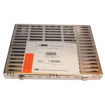 Hu-Friedy IMS Signature Series Large Cassette, 16-Instrument with Accessory Area, Gray, 8" x 11" x 1.25", IM4161 thumbnail 10