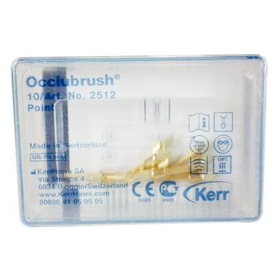 Occlubrush One-Step Polishing Brush Refills, Point, 10/Pk, 2512 thumbnail 12