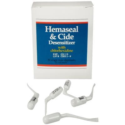 Hemaseal & Cide Desensitizer Unidose 0.1 mL Bulbs, 50/Box (Advantage Dental Products) thumbnail 6