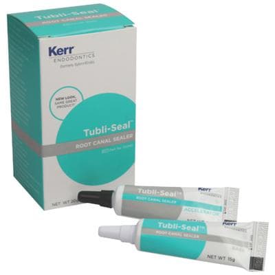 Kerr Tubli-Seal Root Canal Sealer, Standard Kit, Zinc Oxide Eugenol, 10 g Base + 3.5 g Accelerator + Mixing Pad, 00340 thumbnail 24
