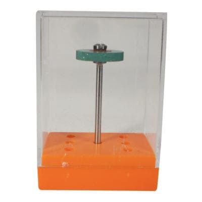 Meisinger Twist Polisher for Ceramic, Wheel, Coarse, Green/Orange, 17.0 mm, Handpiece, 1/Pkg, 9752G-170-HP-GR/O thumbnail 12