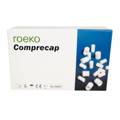 Roeko Comprecap Compression Caps Refill, Size 5, Large, 12.5 mm, Cotton, 60/Pack, 530014 thumbnail 16