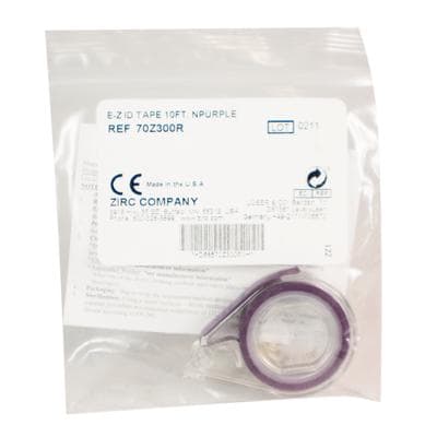 Zirc E-Z ID Tape Roll, Neon Purple, 10' x 1/4", 1 Roll, 70Z300R thumbnail 17